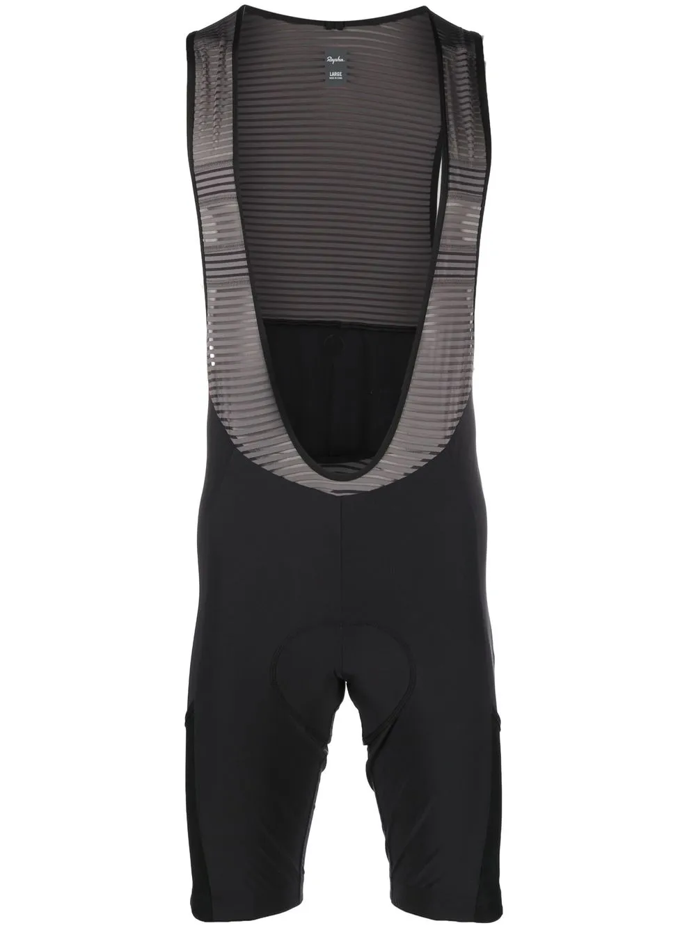 

Rapha panelled striped bib shorts - Black