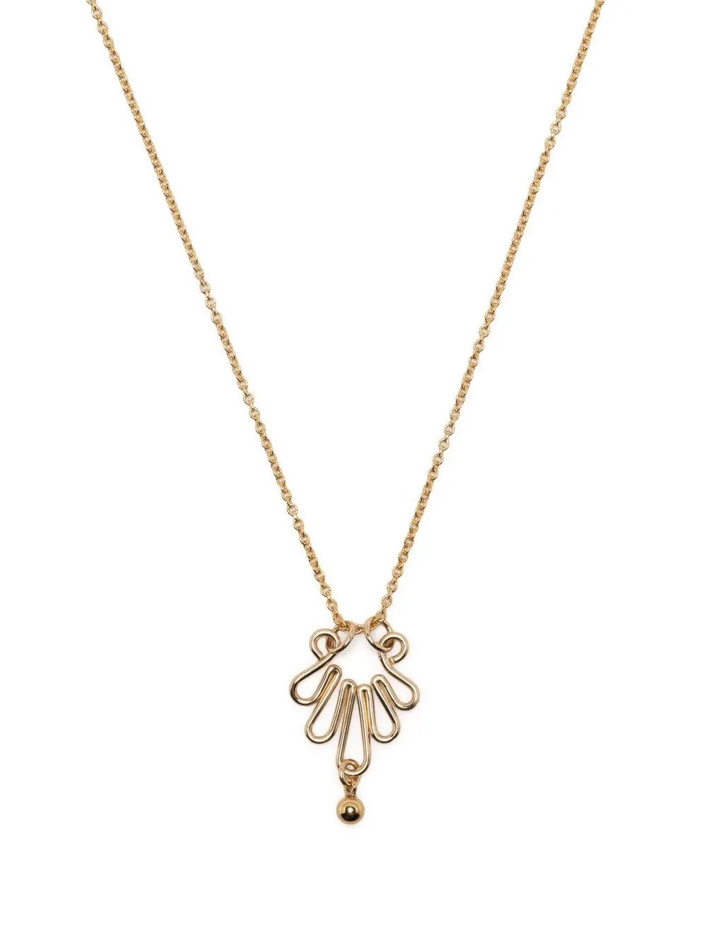 

Petite Grand Transient pendant necklace - Gold