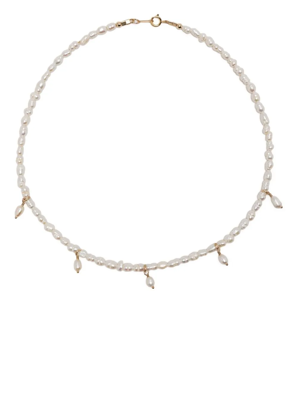 

Petite Grand Kate freshwater pearl necklace - White