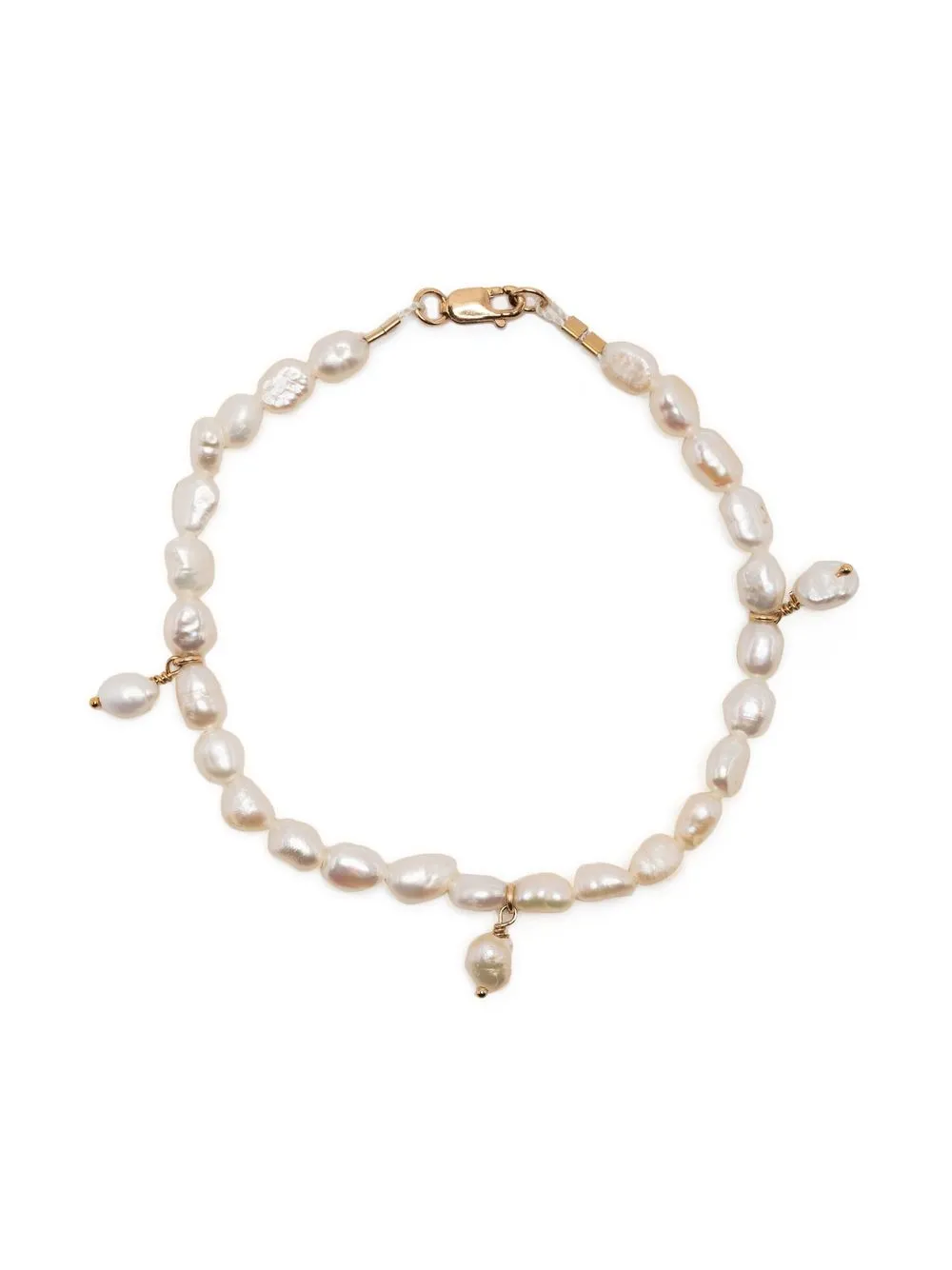 

Petite Grand pulsera Kate con perlas de agua dulce - Blanco