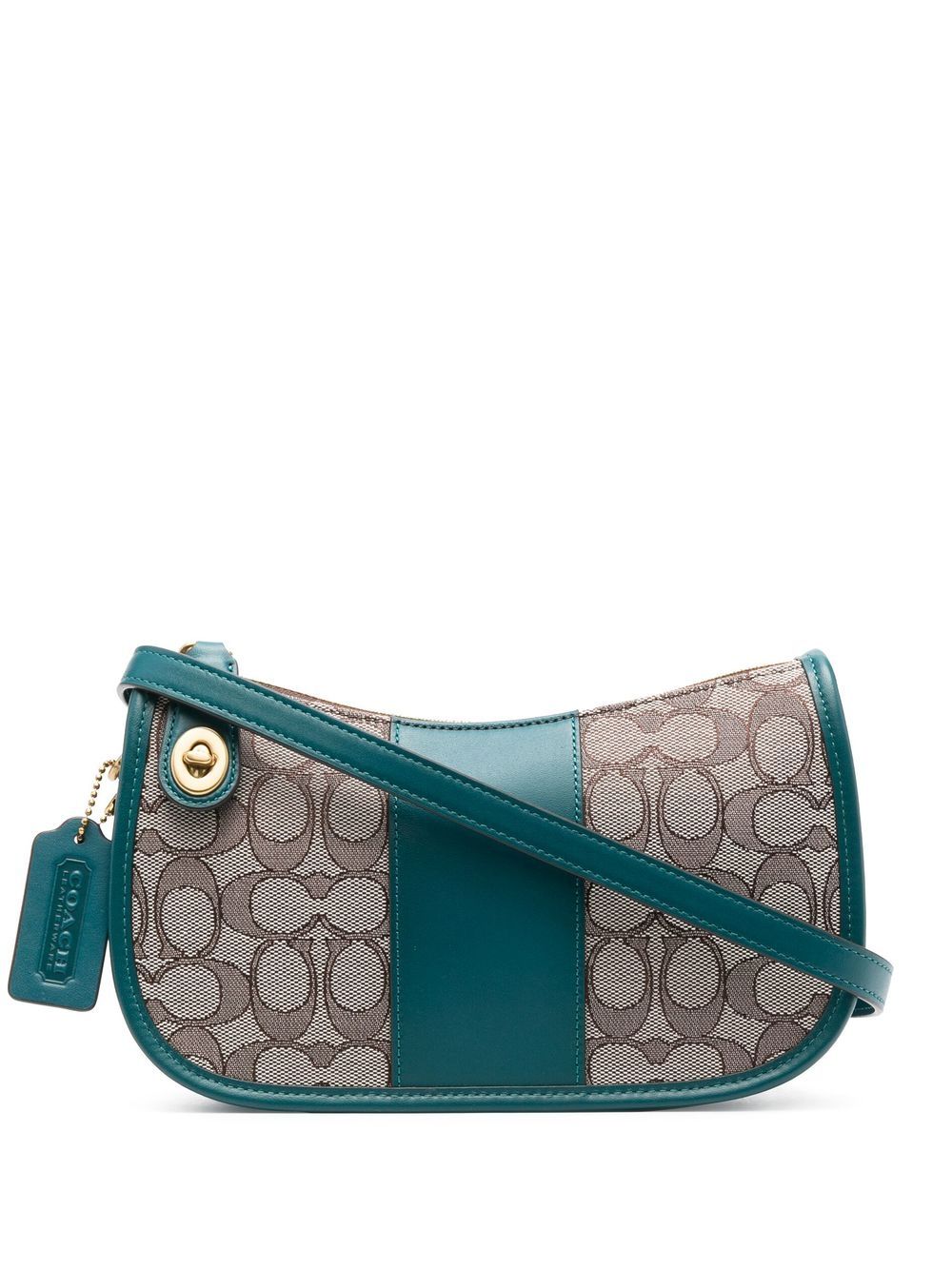 

Coach bolsa de hombro Swinger con monograma - Neutro