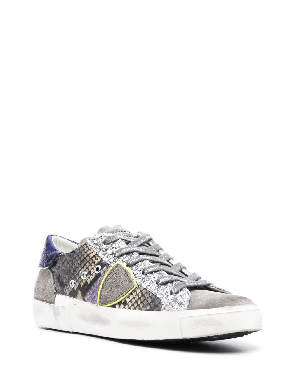 Philippe Model Paris PRSX low-top sneakers - Grijs