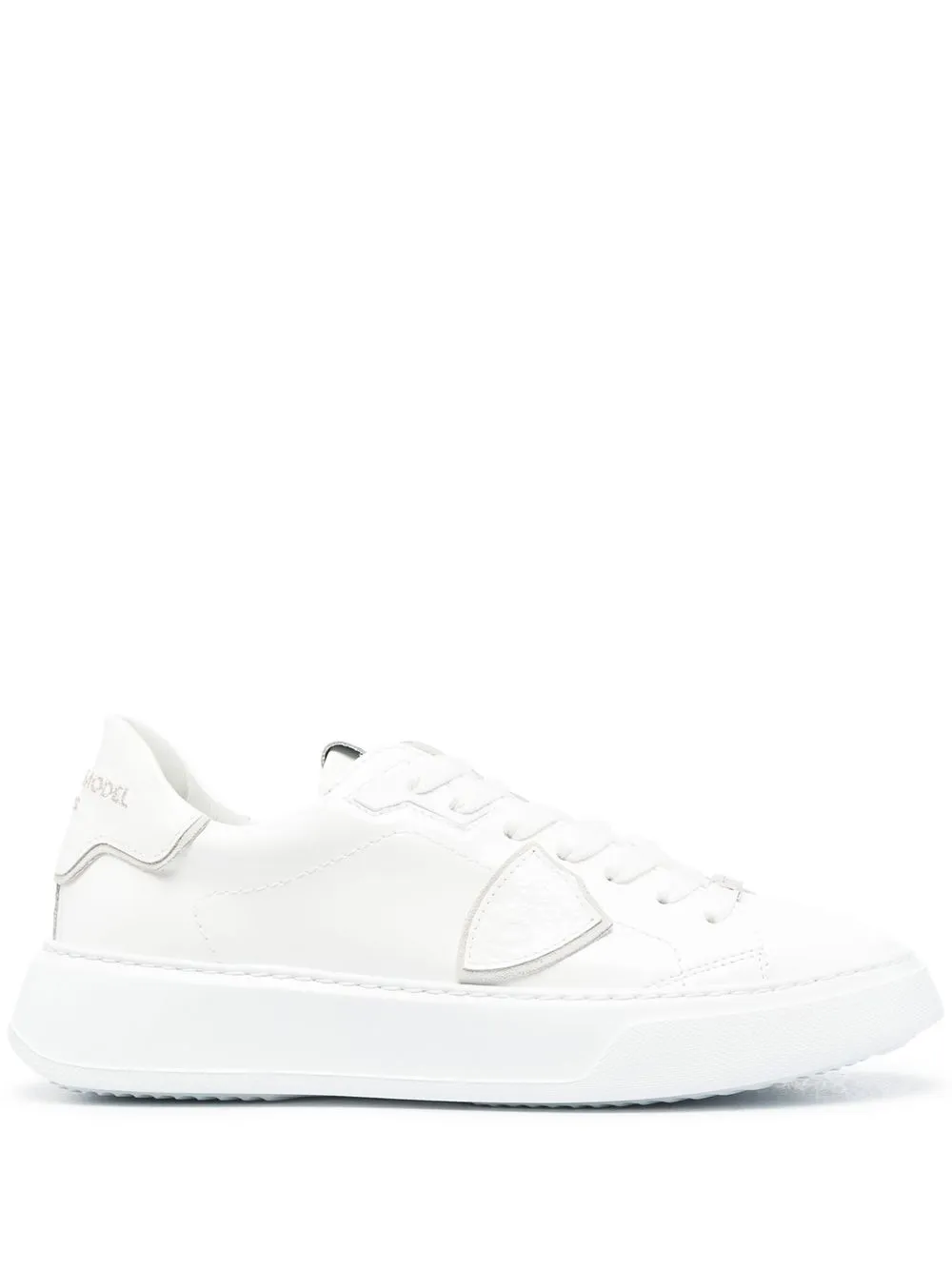 

Philippe Model Paris tenis Temple con logo - Blanco