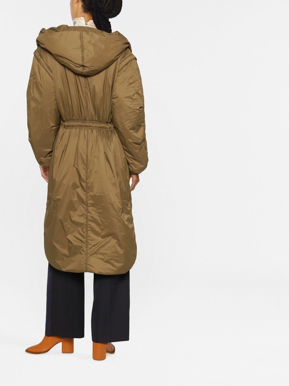 ISABEL MARANT padded hooded long coat Women