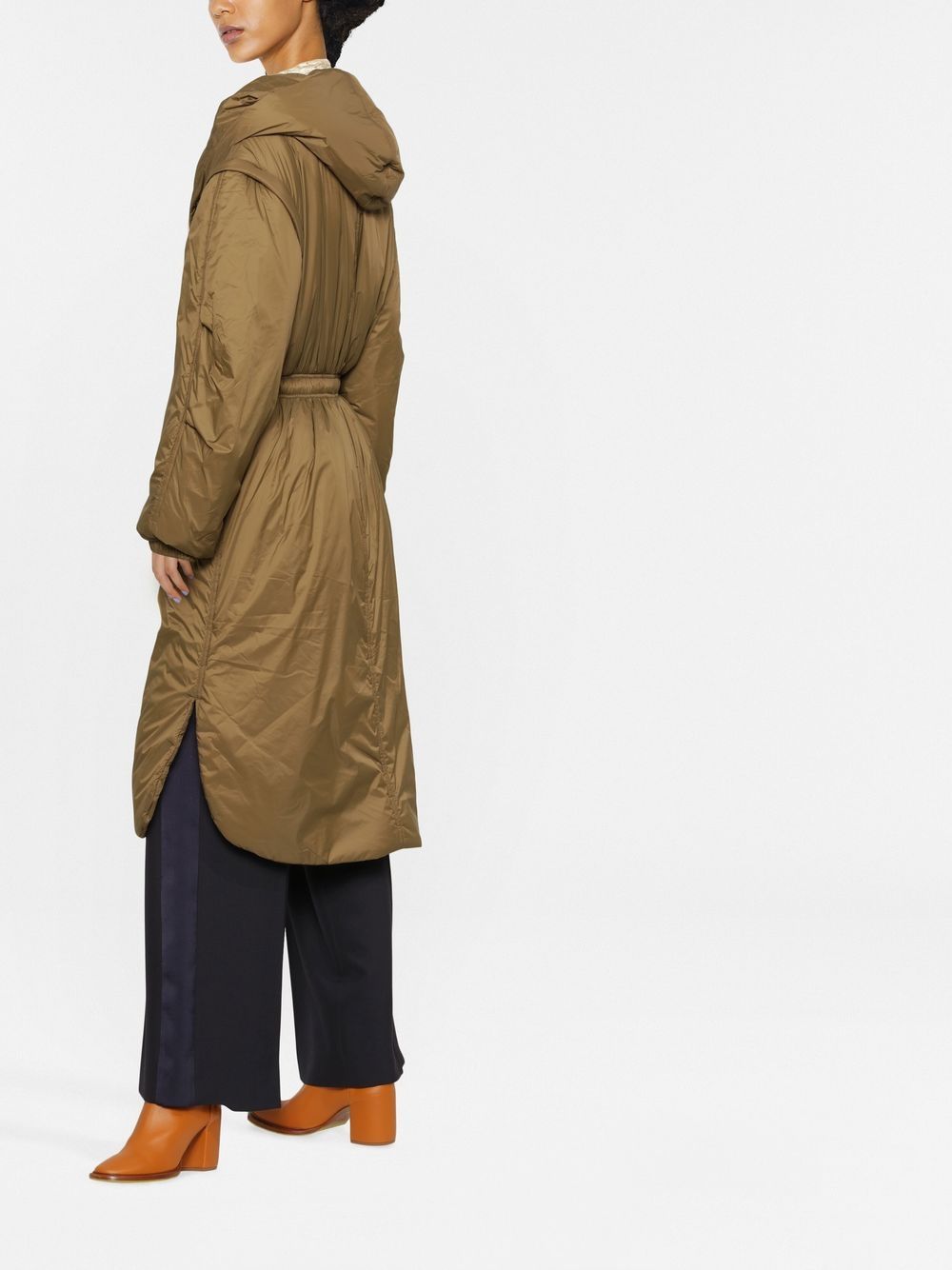 ISABEL MARANT padded hooded long coat Women