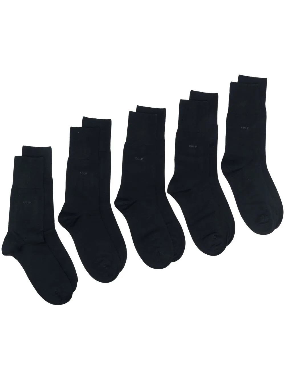 CDLP - five-pack ankle sock set - men