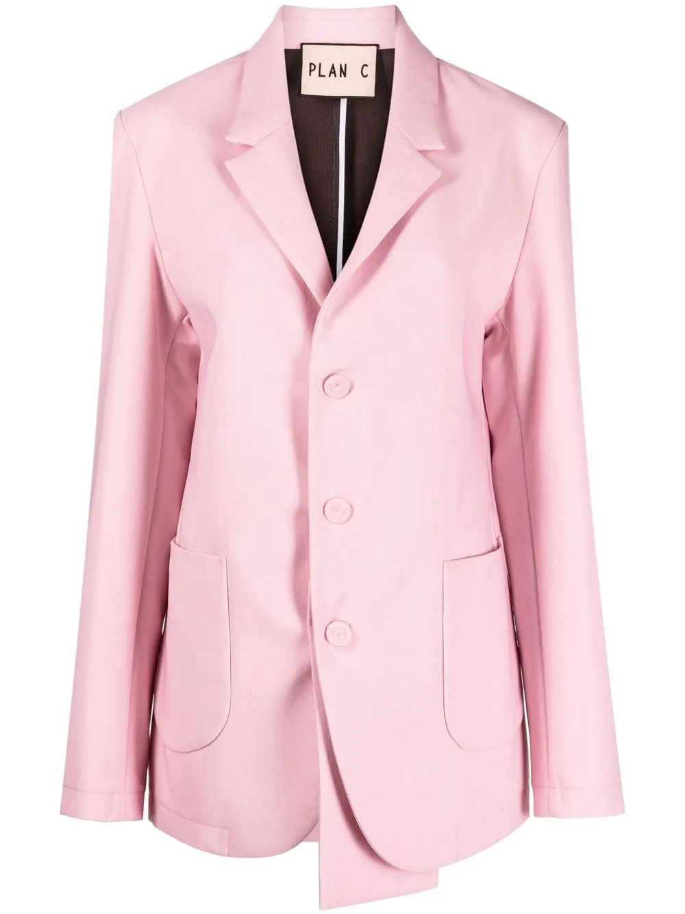 

Plan C blazer con botones - Rosado