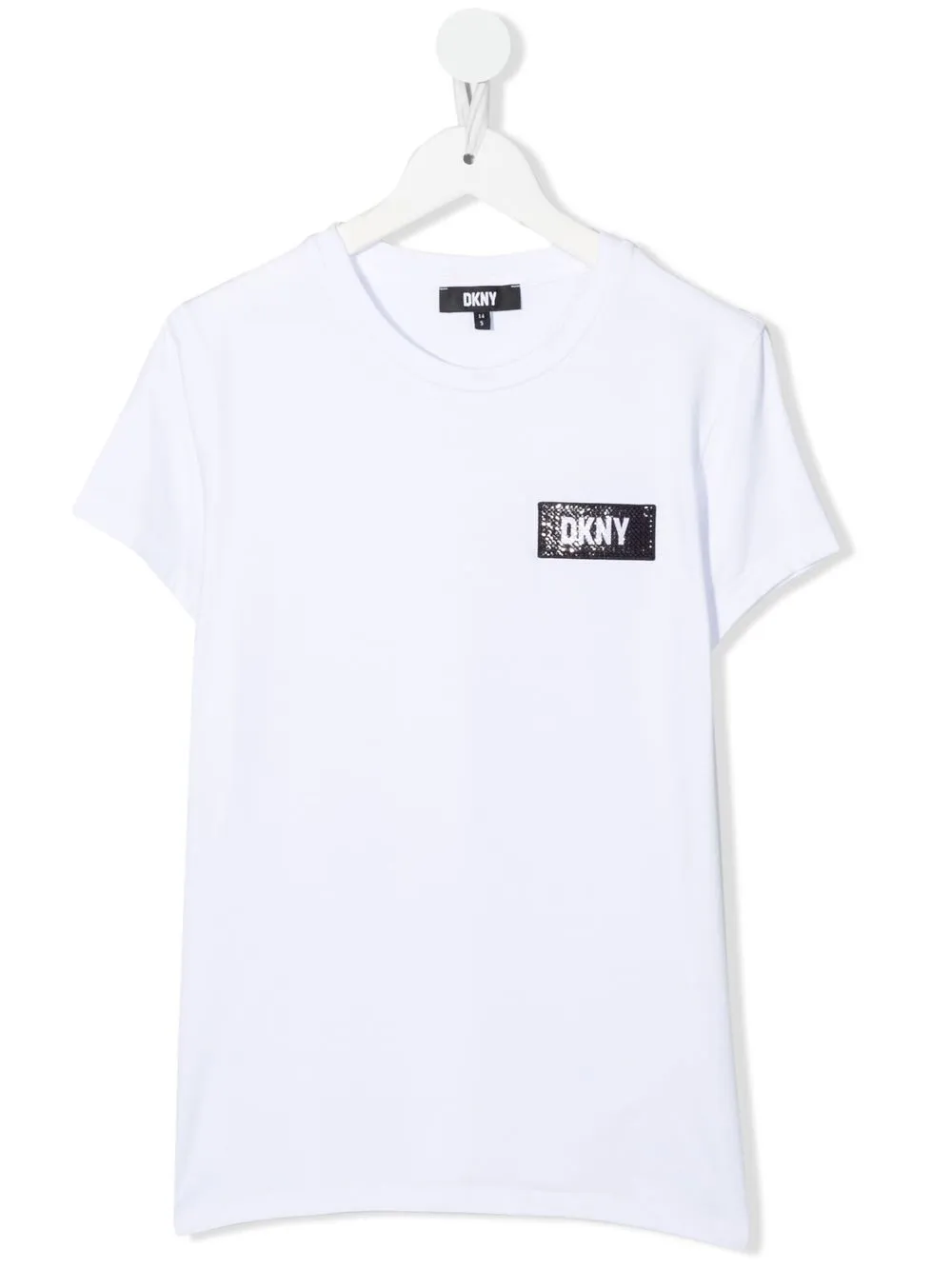 

Dkny Kids TEEN chest logo-print detail T-shirt - White