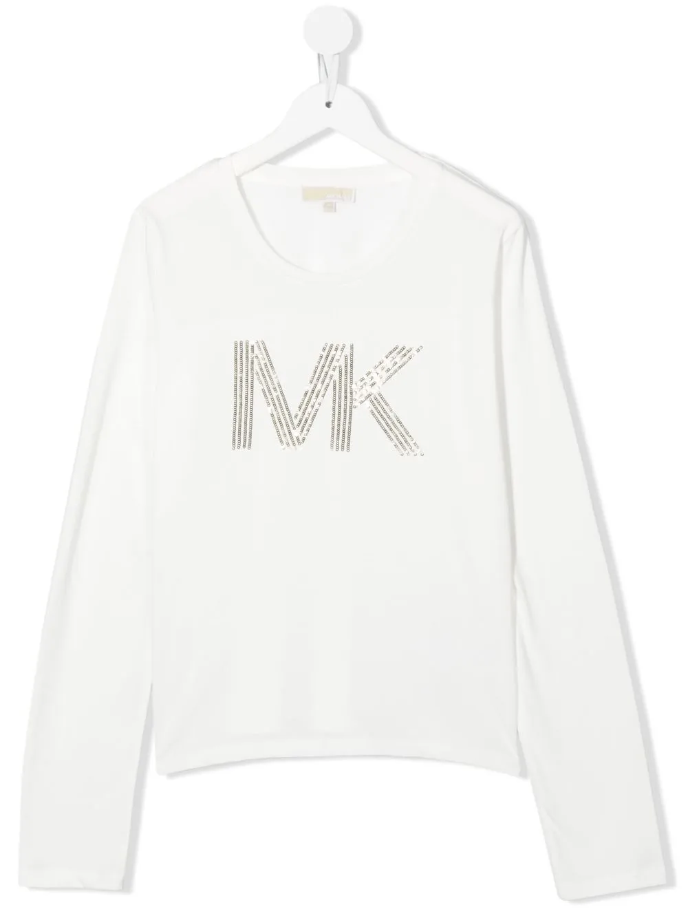 

Michael Kors Kids TEEN sequin logo-embellished T-shirt - White