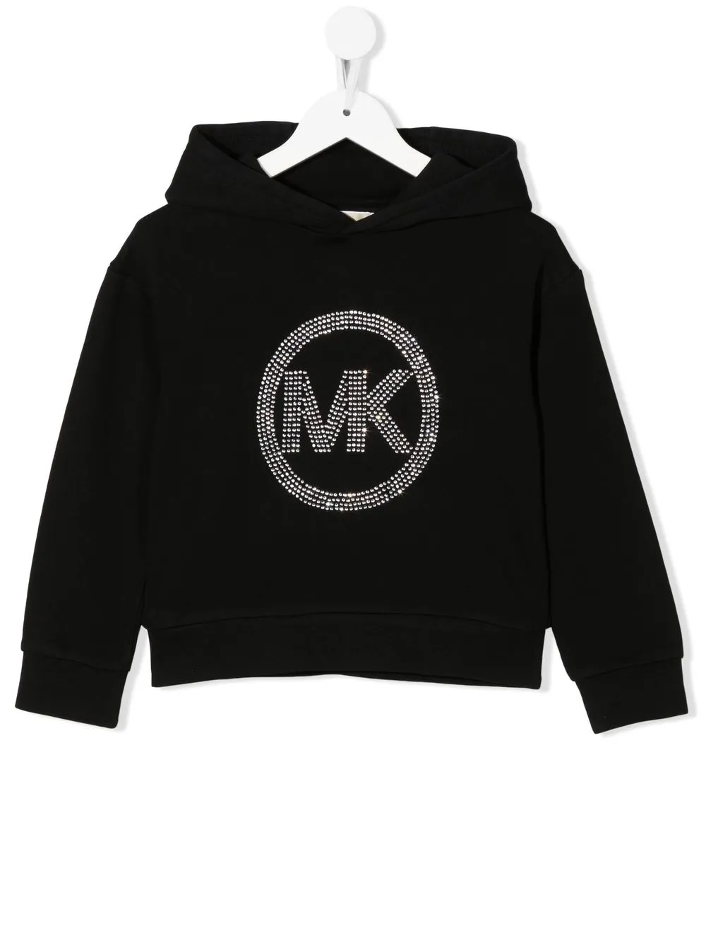 

Michael Kors Kids sequin logo-embellished hoodie - Black