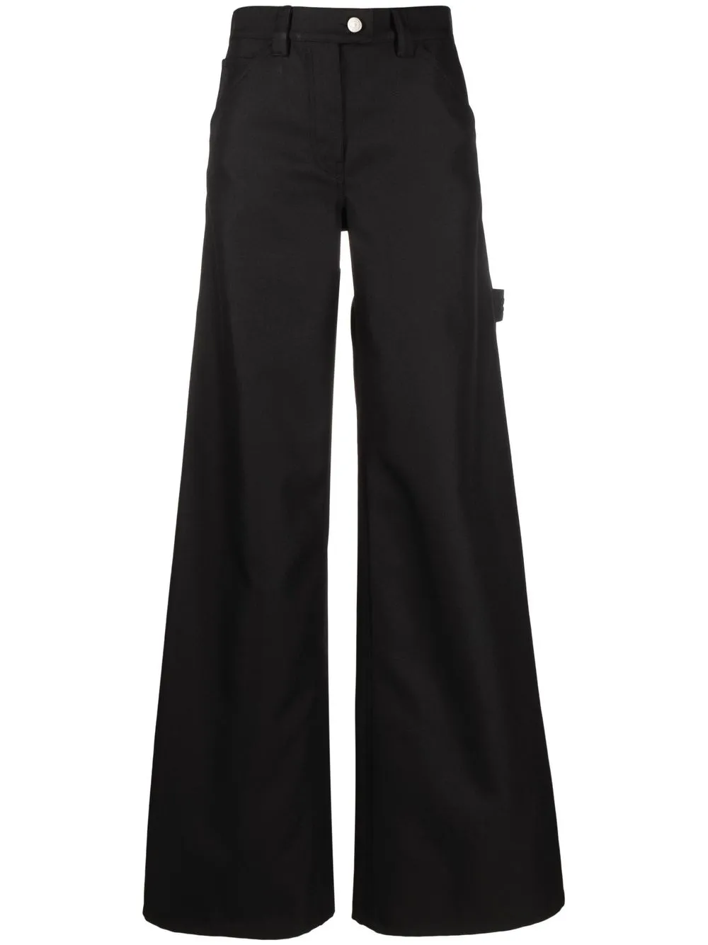 

Courrèges pantalones de vestir anchos - Negro