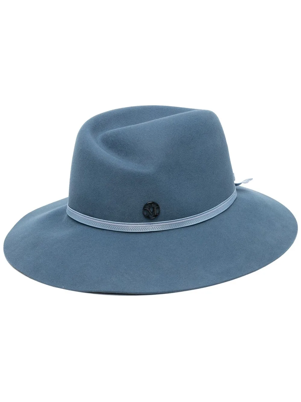 

Maison Michel sombrero fedora con ala ancha - Azul