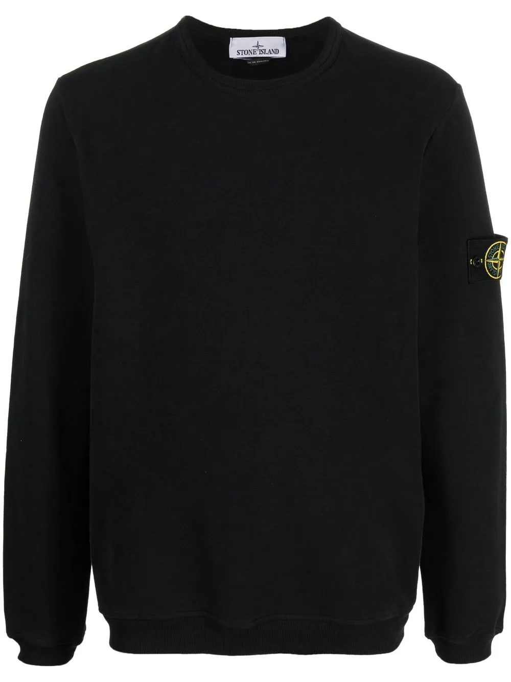 

Stone Island sudadera con parche Compass - Negro