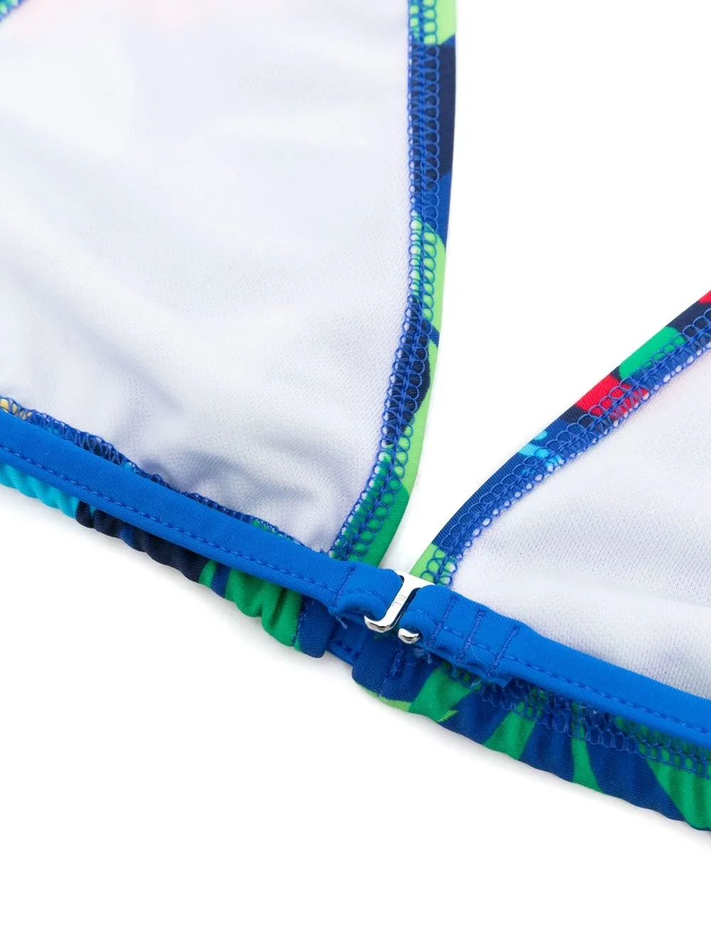 Polo Ralph Lauren Kids Bikini Mit Blumen Print   Blau 