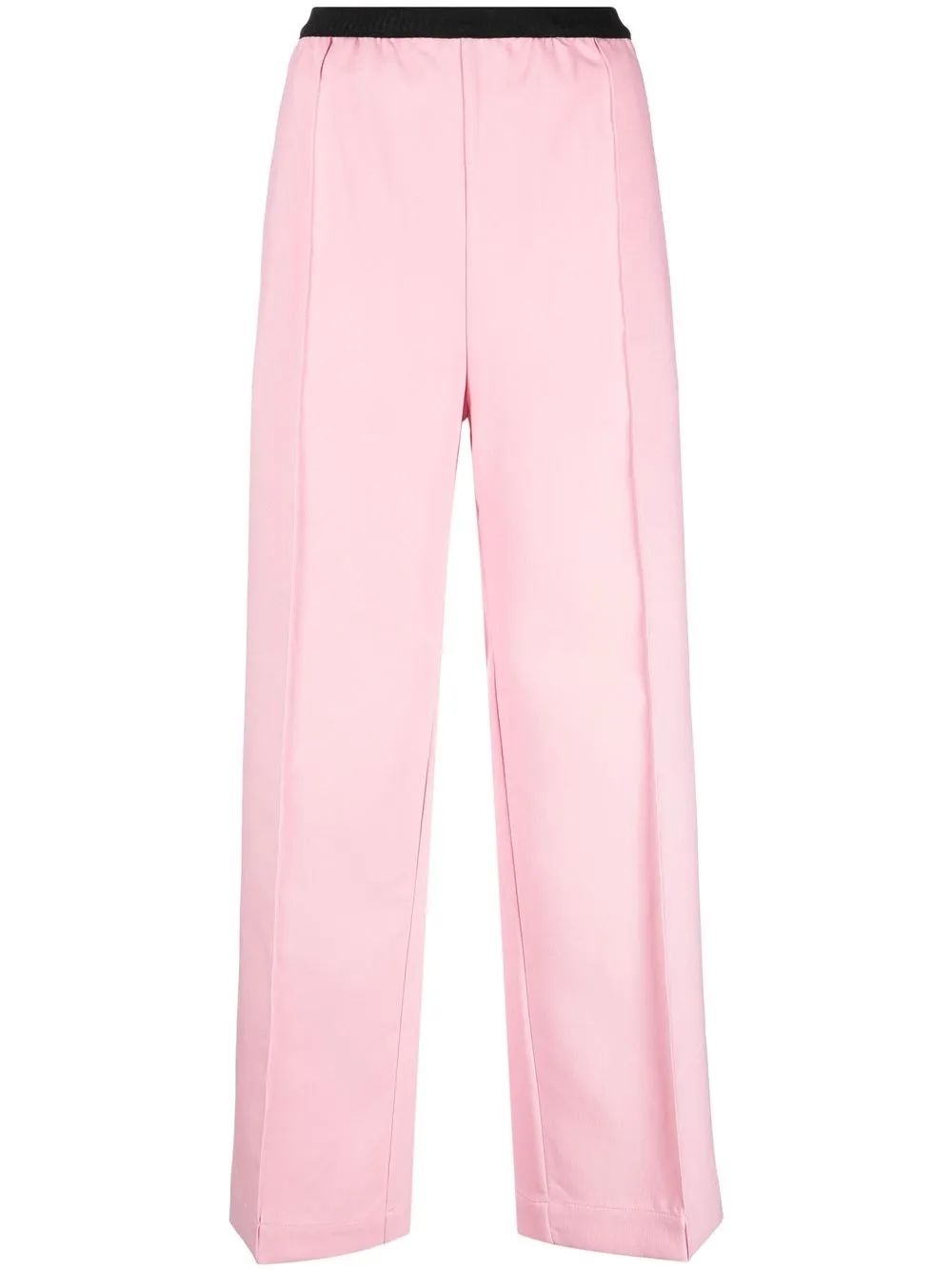 

Plan C pantalones anchos con tiro alto - Rosado