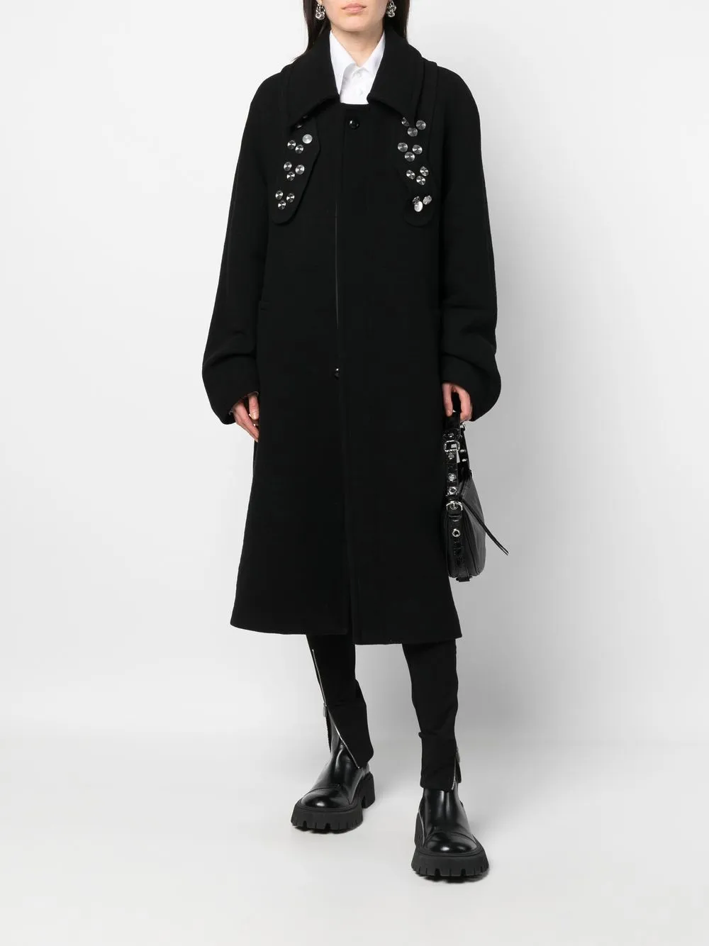 Namacheko single-breasted Stud Coat - Farfetch