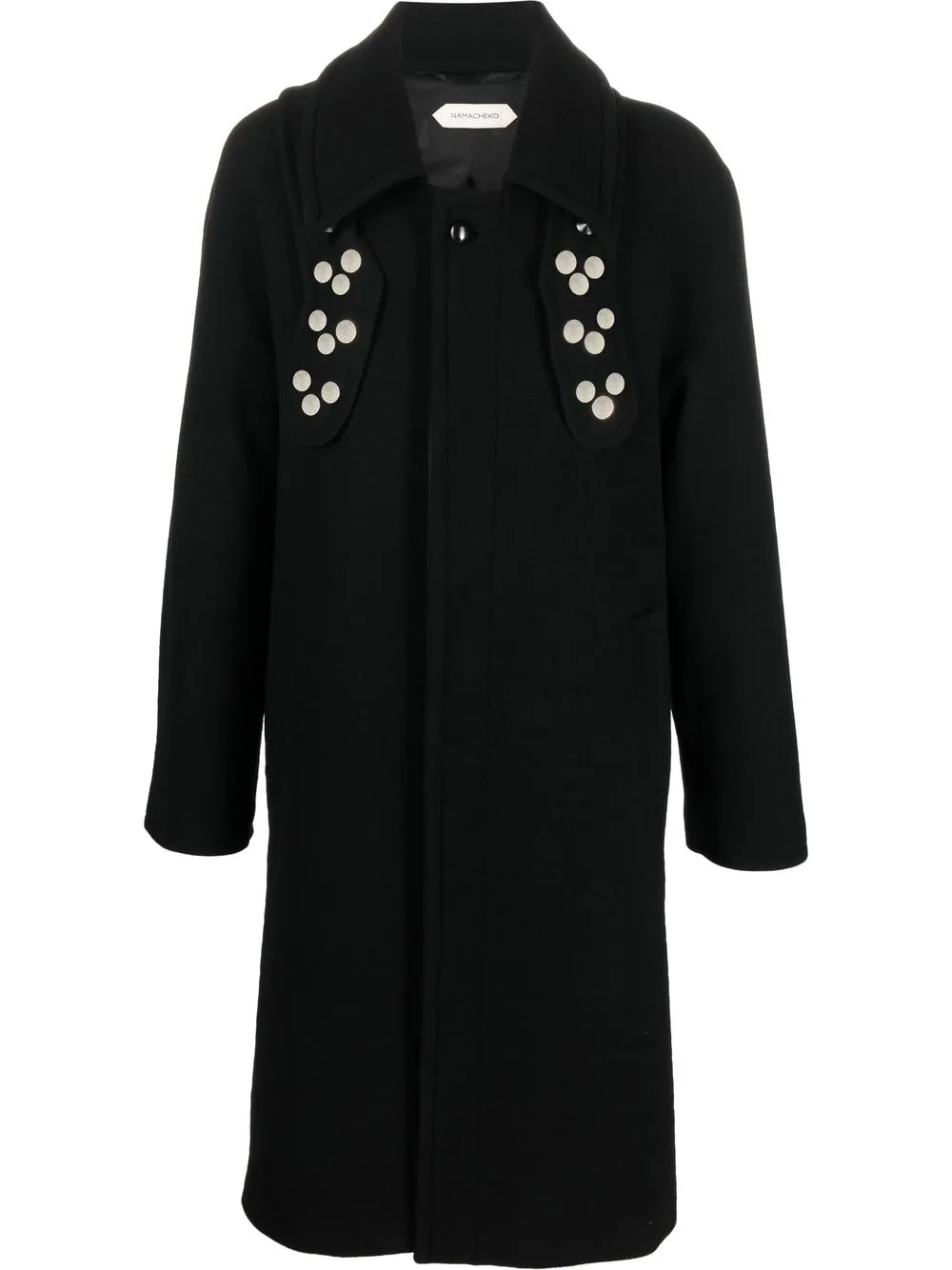 Namacheko single-breasted Stud Coat - Farfetch