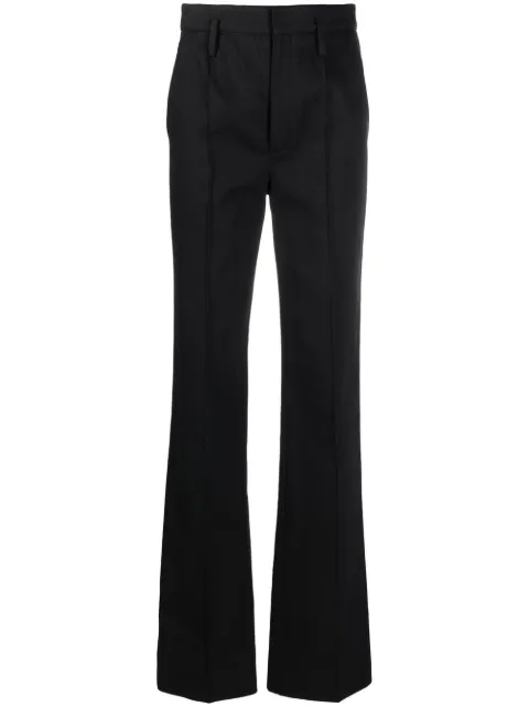 Saint Laurent high-waist straight trousers