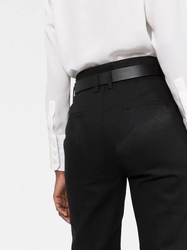 Saint Laurent サンローラン ハイウエスト ストレートパンツ