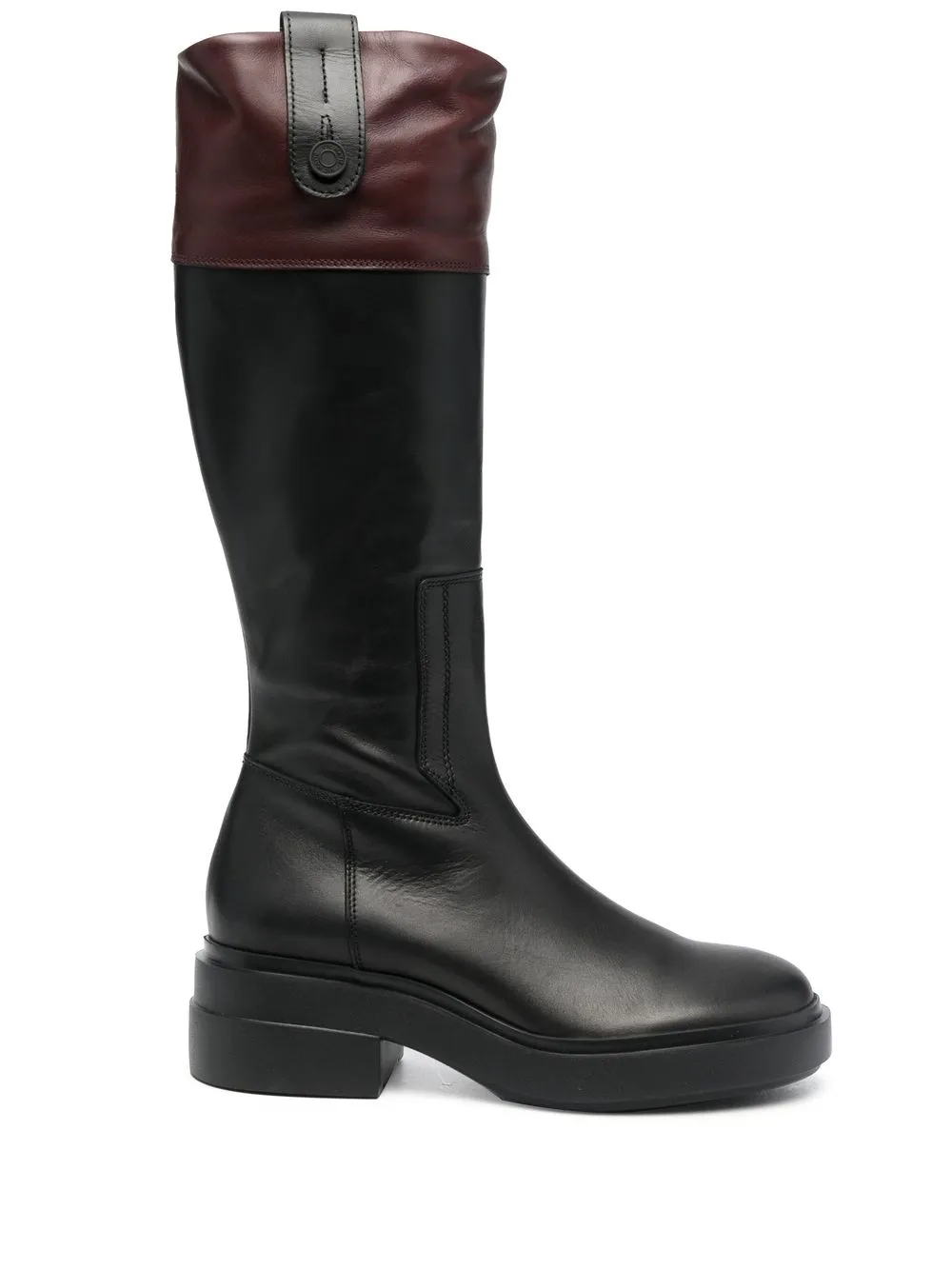 

Vic Matie botas con suela gruesa - Negro