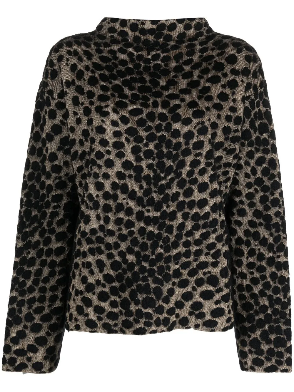 Genny leopard-print Knitted Top - Farfetch