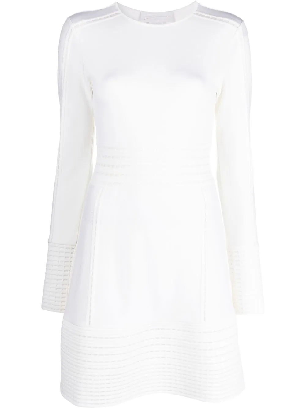 

Genny cut out-detail knitted dress - Neutrals