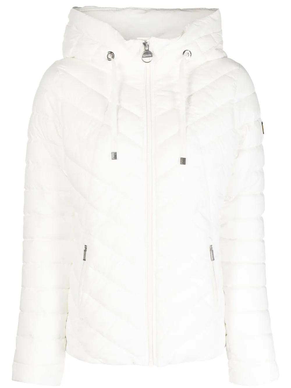 

Barbour International chamarra capitonada Boxter - Blanco
