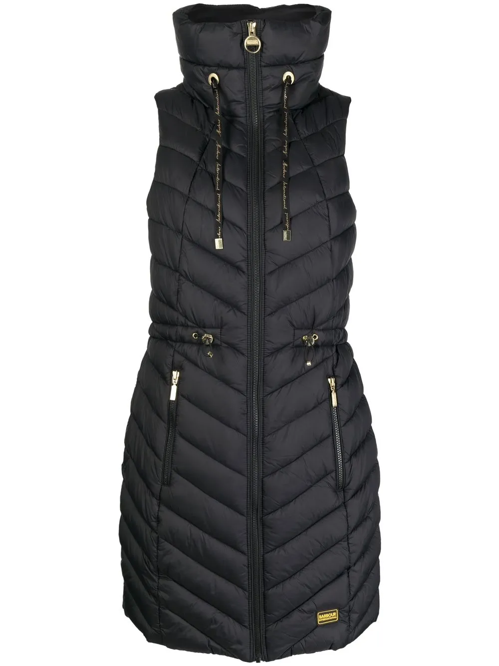 

Barbour International Cayman zipped padded gilet - Black