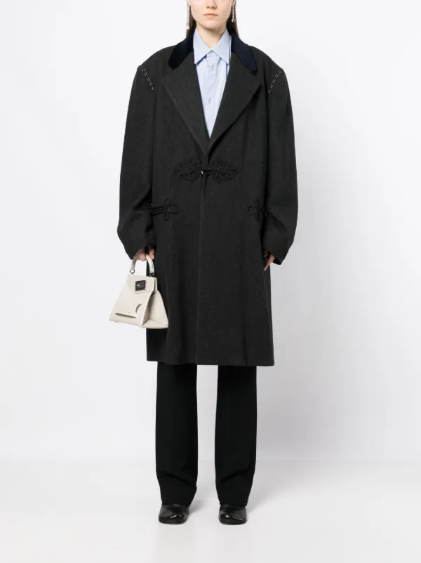 Maison Margiela Snatched Leather Shoulder Bag | Neutrals