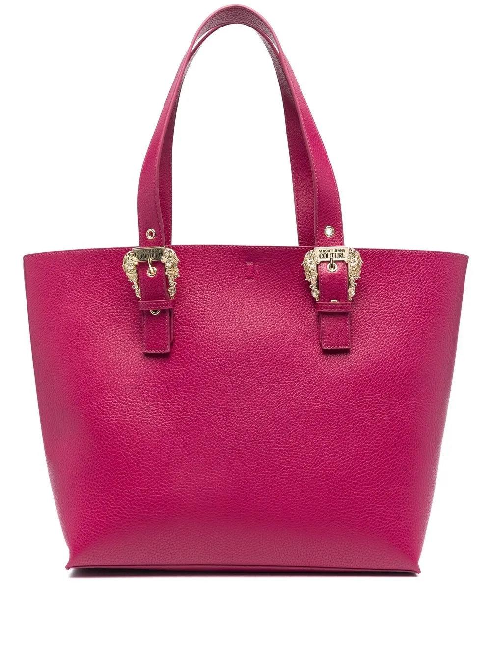 

Versace Jeans Couture tote con hebilla del logo - Morado