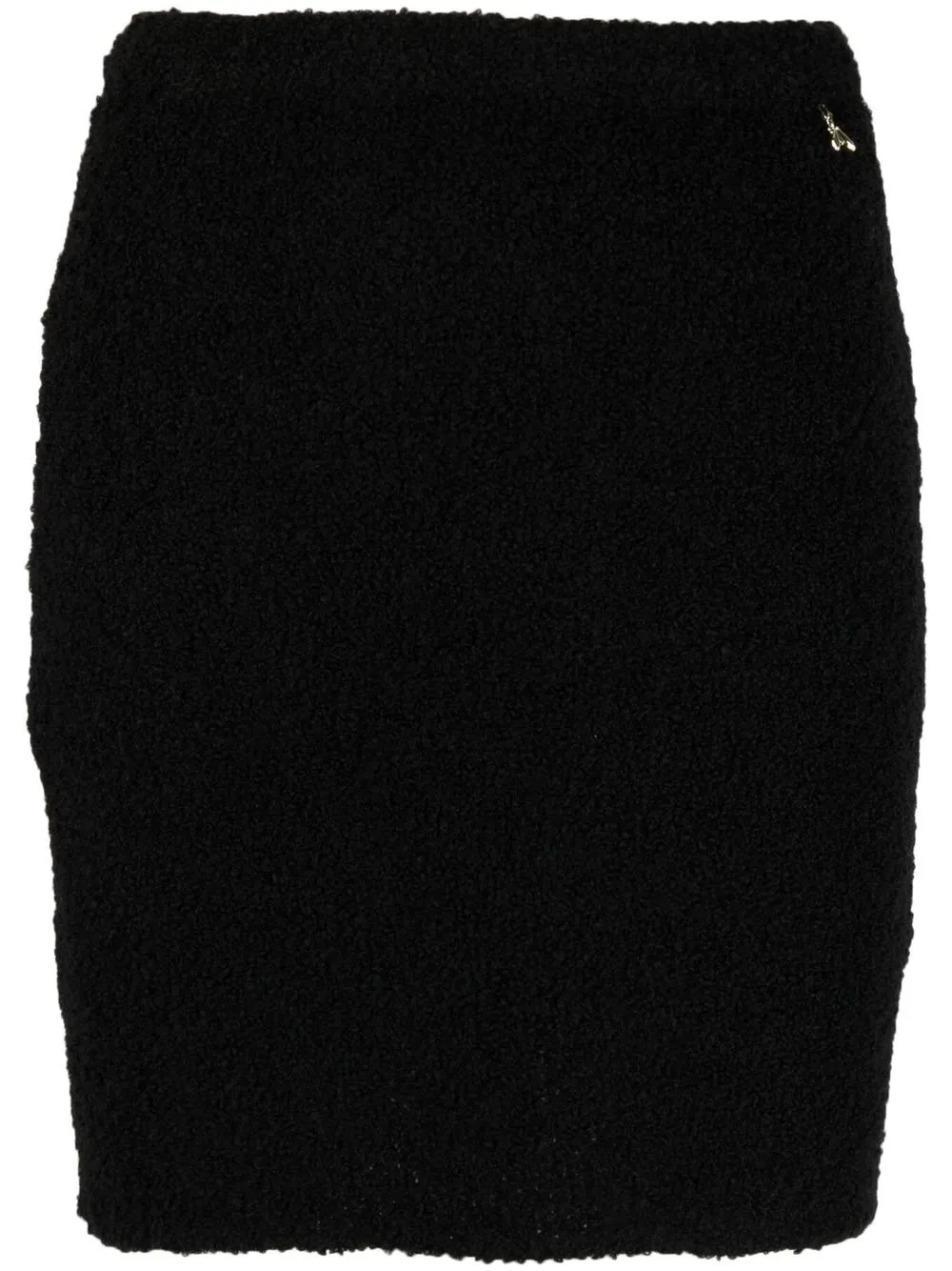 

Patrizia Pepe bouclé high-waist mini skirt - Black