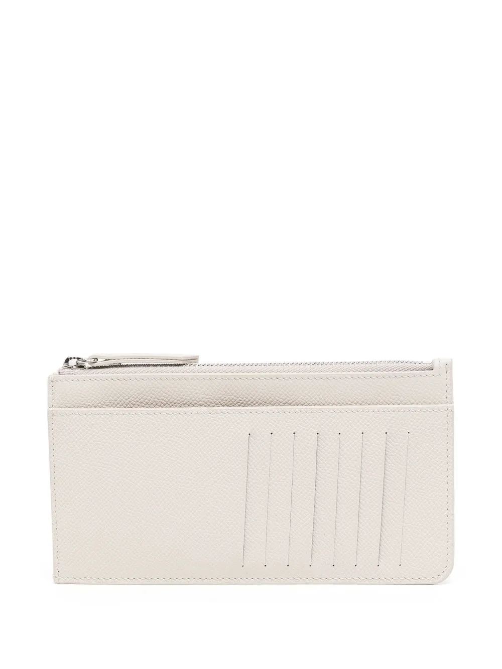 

Maison Margiela grained card-slot wallet - White