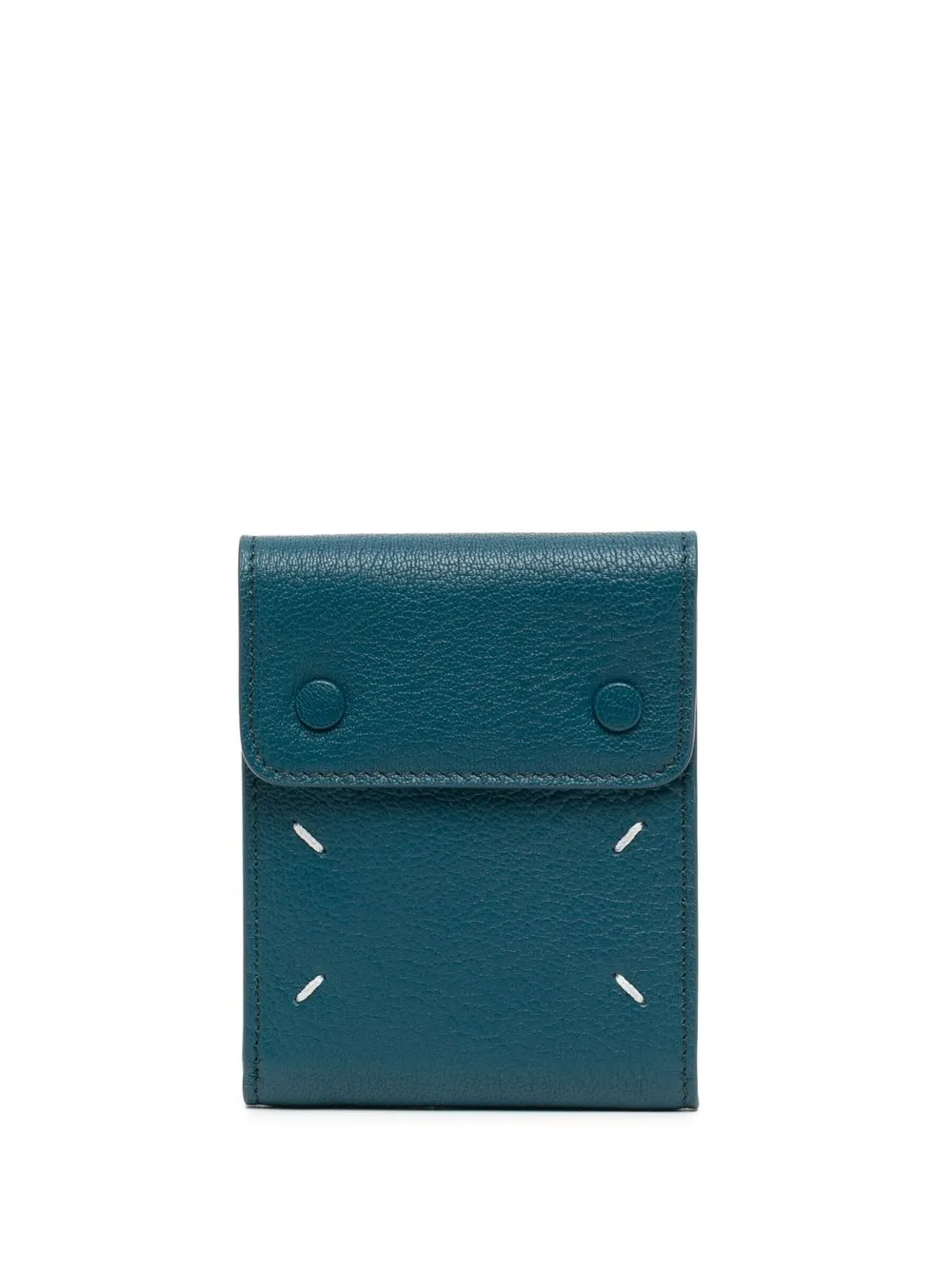 

Maison Margiela cartera con costuras - Azul