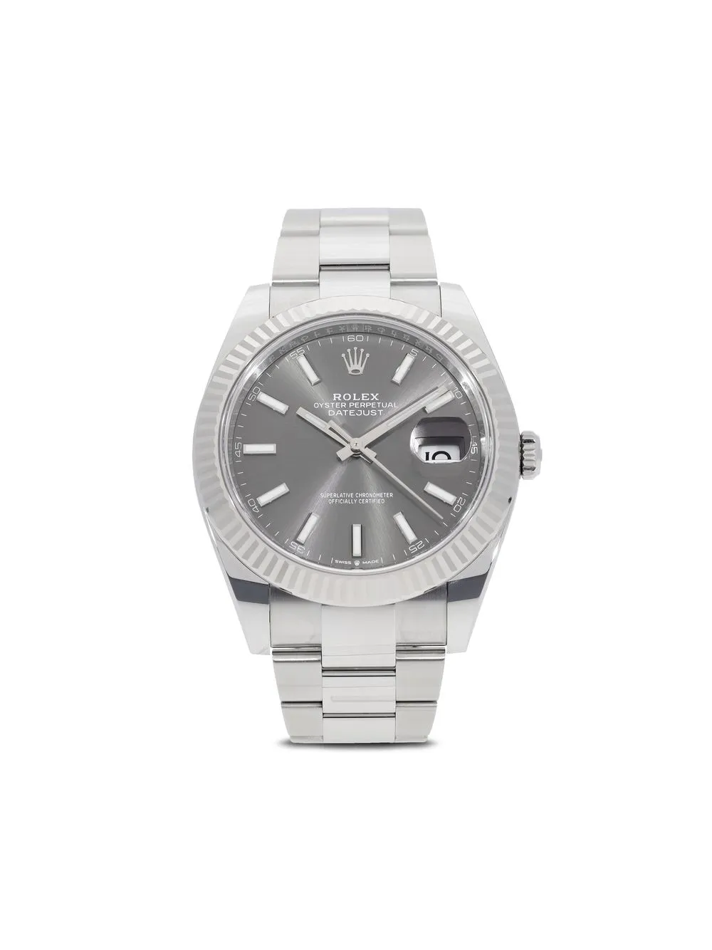 

Rolex reloj Datejust de 41mm 2022 sin uso - Gris