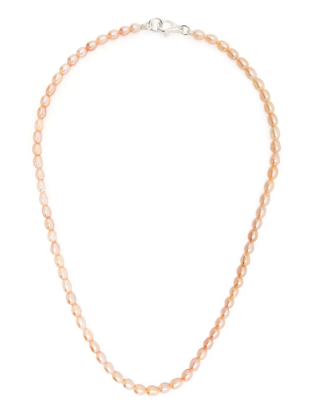 

Hatton Labs pearl chain necklace - Pink