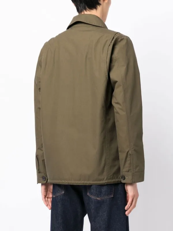 Leathersmith Of London Hudson button-down Shirt Jacket
