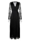 Carine Gilson long déshabilllé nightgown - Black