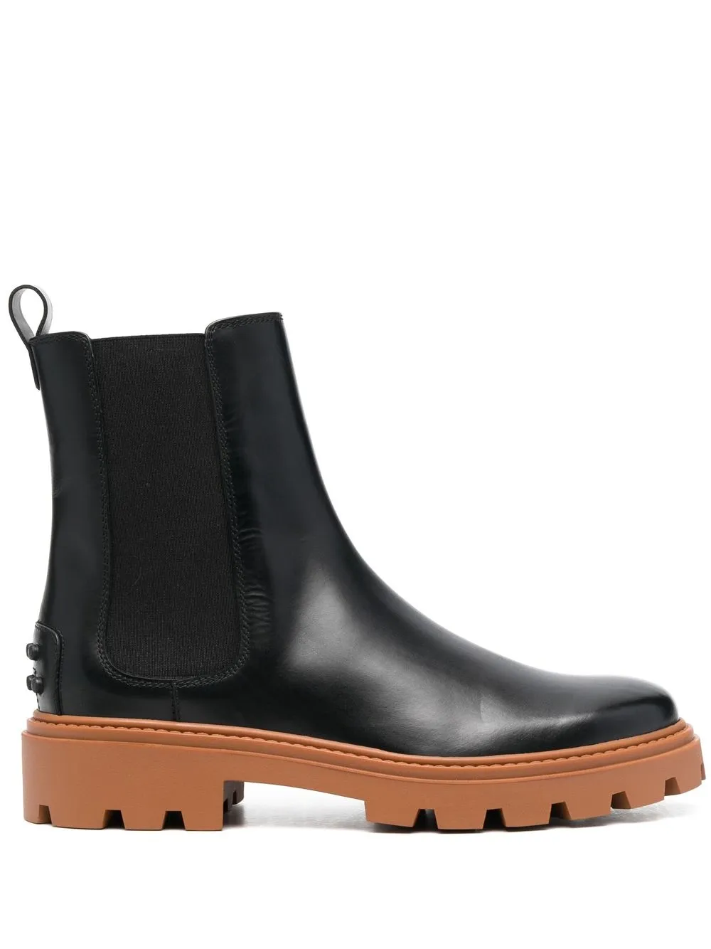 

Tod's botines con apliques - Negro