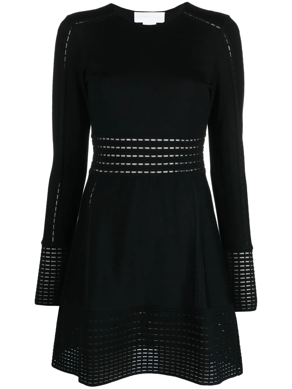 

Genny cut out-detail mini dress - Black