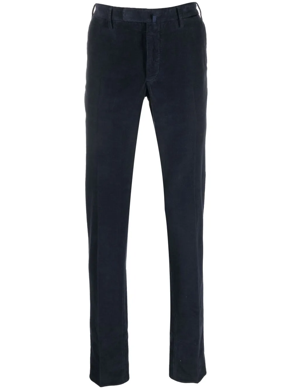 

Incotex tapered-leg cotton trousers - Blue