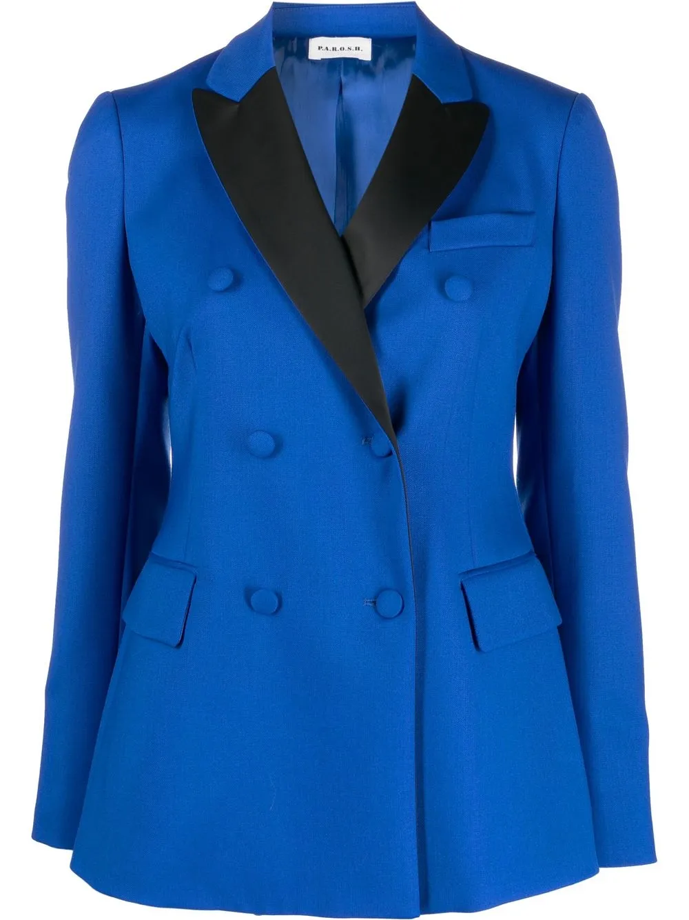 

P.A.R.O.S.H. blazer con doble botonadura - Azul