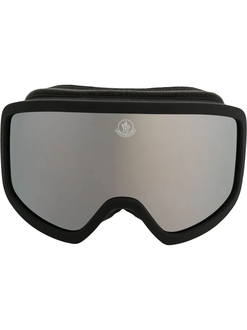 

Moncler Eyewear lentes de sol para esquí con armazón oversize - Negro