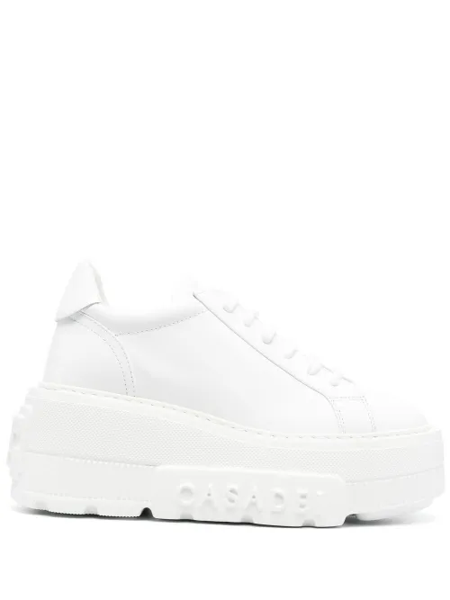 Baskets Nexus en cuir à lacets - Casadei - Modalova