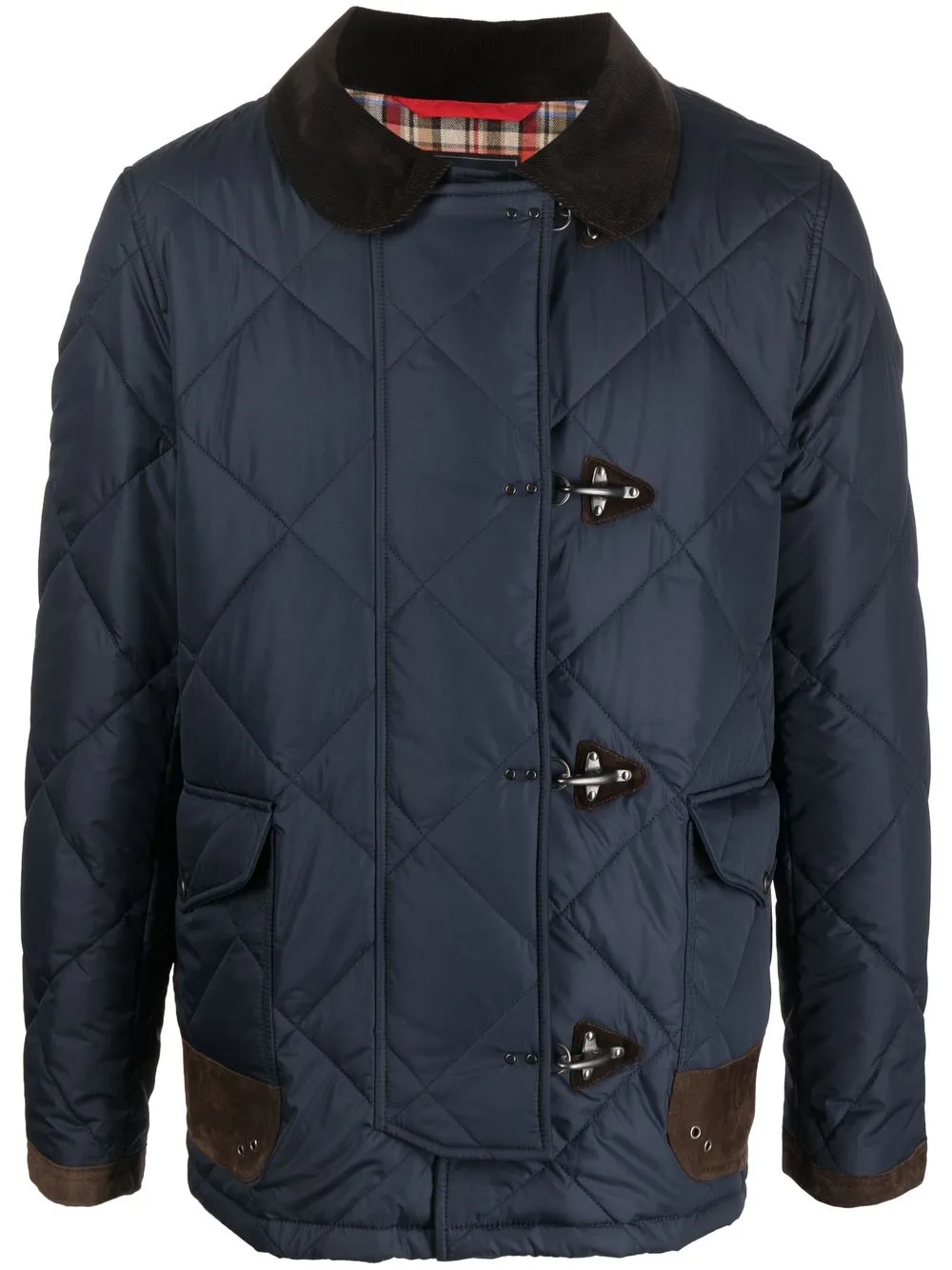 

Fay 4 Ganci quilted jacket - Blue