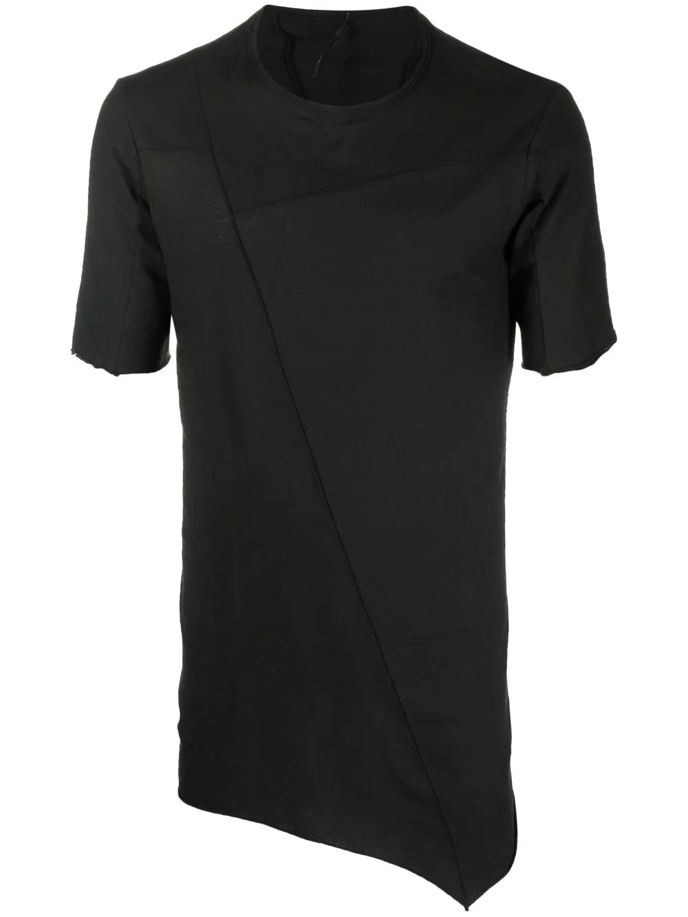 

Masnada playera asimétrica con cuello redondo - Negro