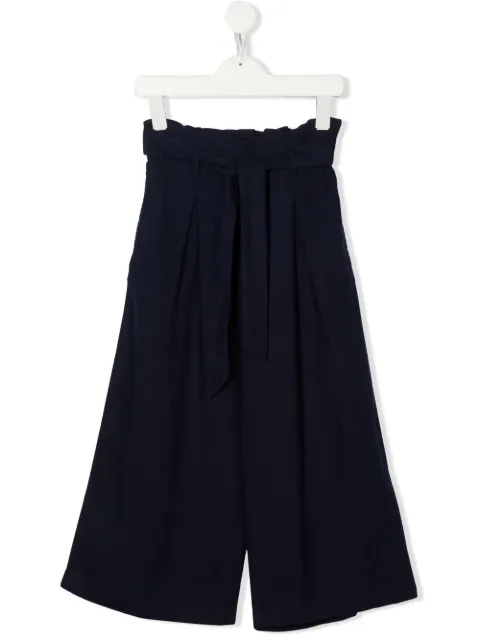 POLO RALPH LAUREN KIDS wide-leg trousers