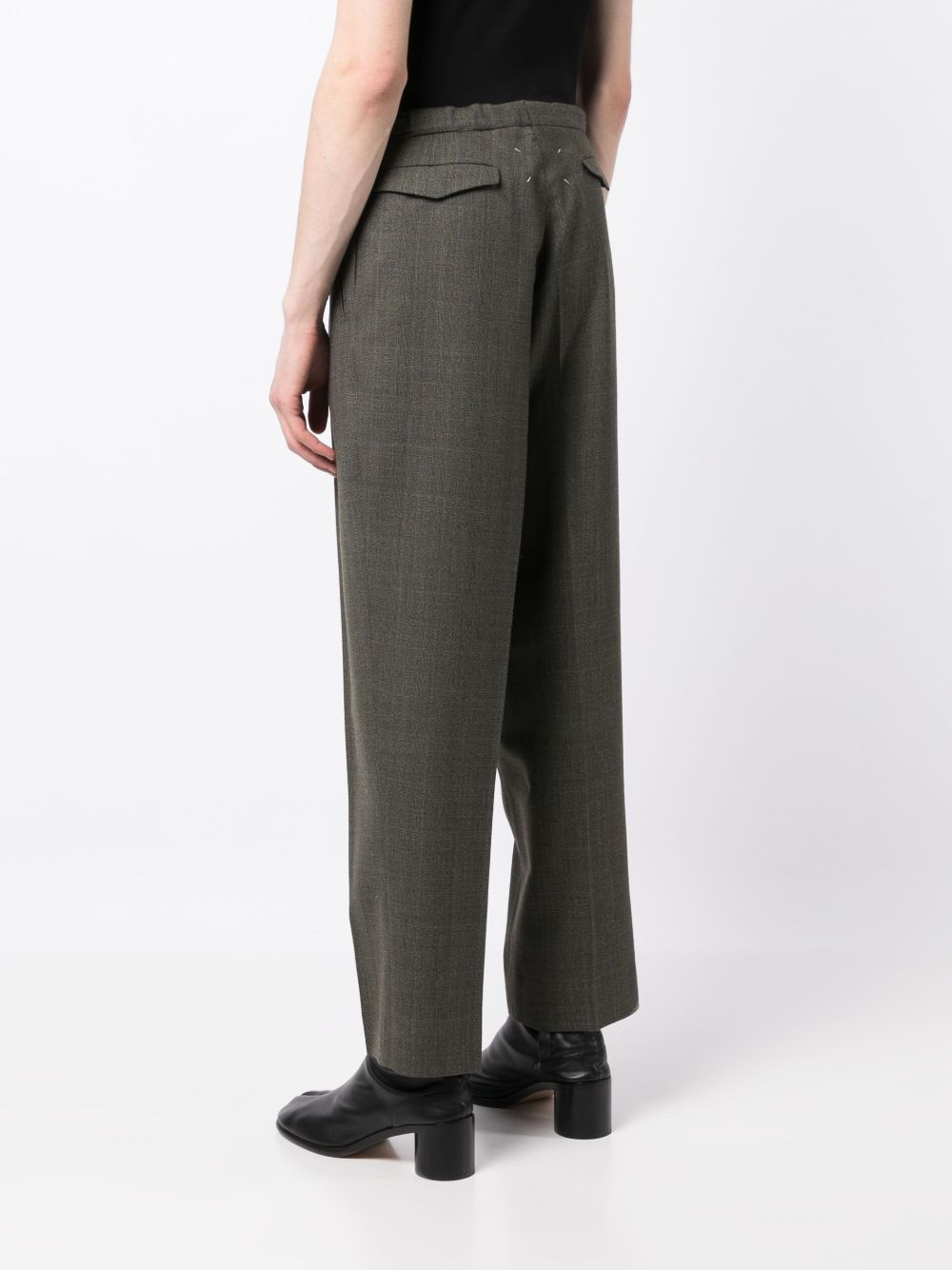 Maison Margiela straight-leg wool trousers Men