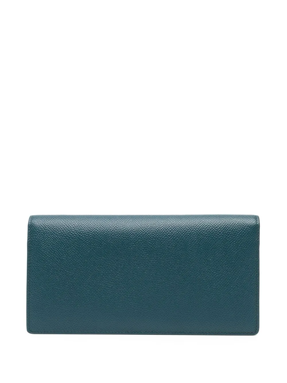 

Maison Margiela foldover leather wallet - Green