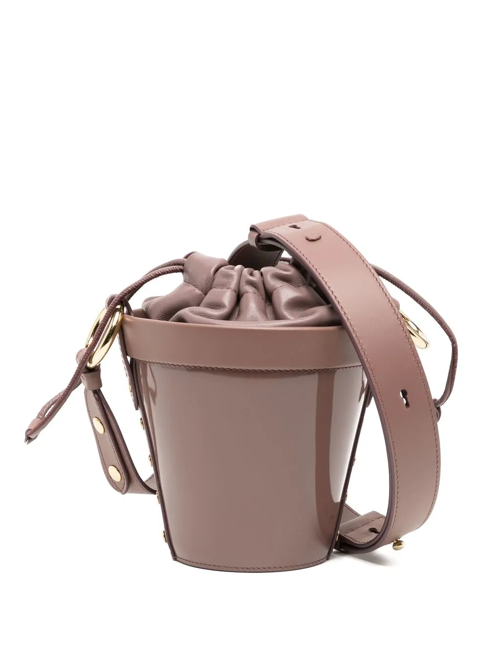 

Maison Margiela logo bucket bag - Brown