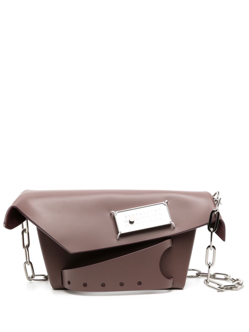 

Maison Margiela bolsa de hombro Snatched pequeña - Morado